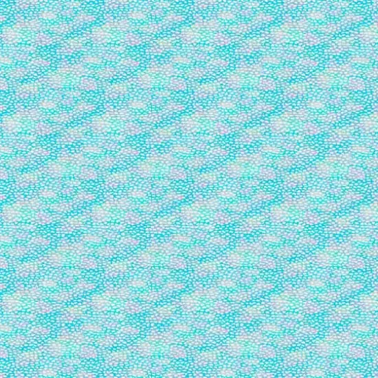 Fabric Editions Turquoise Abstract Dot Cotton Fabric {1}