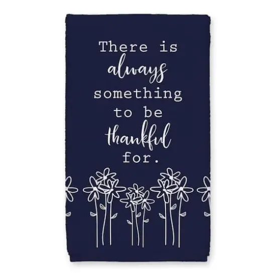 Be Thankful Florals 16" x 25" Tea Towel Set of 2 {3}