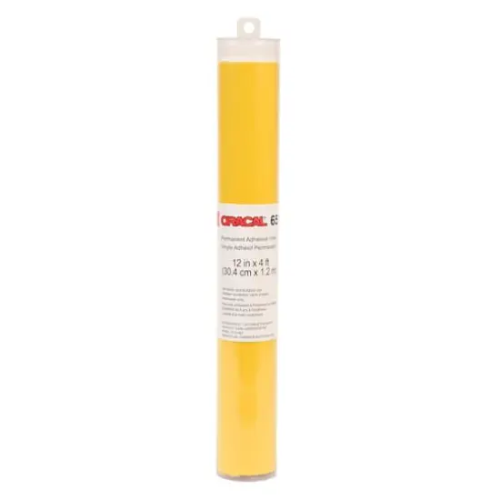 ORACAL&reg; 651 Permanent Adhesive Vinyl Light Yellow 022 {1}