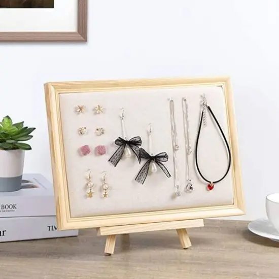 NEX&trade; Wall-Mounted Jewelry Display Organizer with Stand {7}