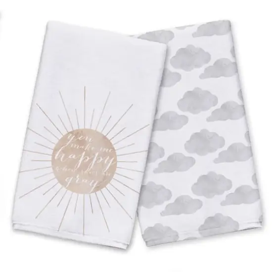 You Make Me Happy Tea Towel Set {1}