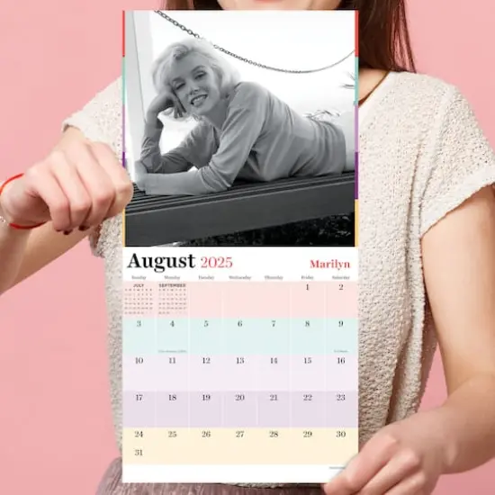 TF Publishing 2025 Marilyn Monroe Mini Calendar {4}