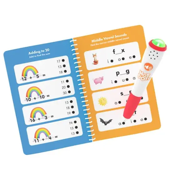 Educational Insights Hot Dots First Grade Essentials Reading & Math Workbook {3}