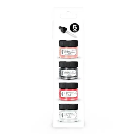 Speedball&reg; Metallic Calligraphy Ink Set {3}