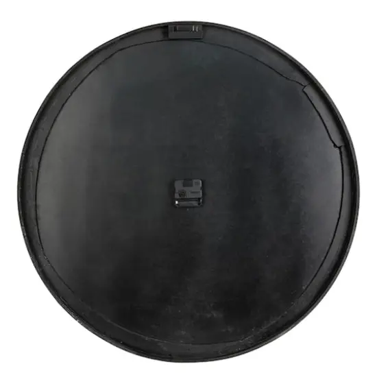 Glitzhome® 27.5" Oversized Farmhouse Wooden & Galvanized Wall Clock {7}