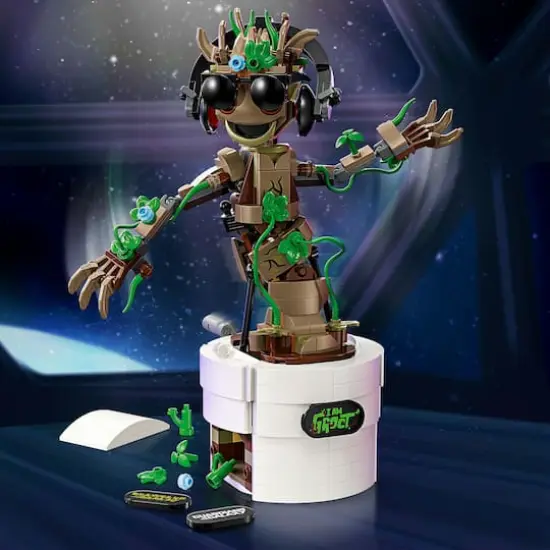LEGO&reg; Marvel Dancing Groot Buildable Animated Toy 76297 {8}