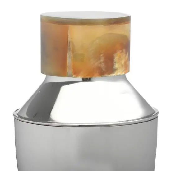 Hello Honey&reg; 20oz. Stainless Steel Cocktail Shaker with Horn Top {3}