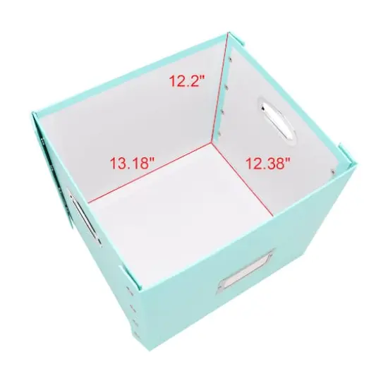 12" Snap-N-Store Vinyl Record Storage Box Mint {6}