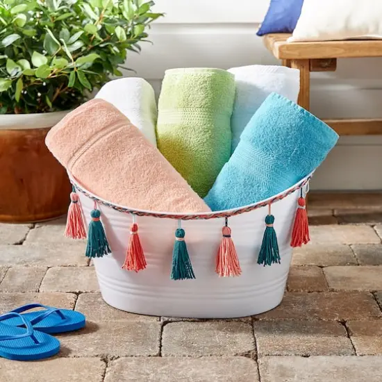 Large Plastic Ice Tub by Ashland&reg; White {3}