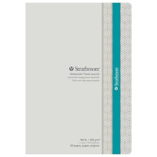 Strathmore&reg; 500 Series Softcover Watercolor Travel Journal, 7" X 10" {1}