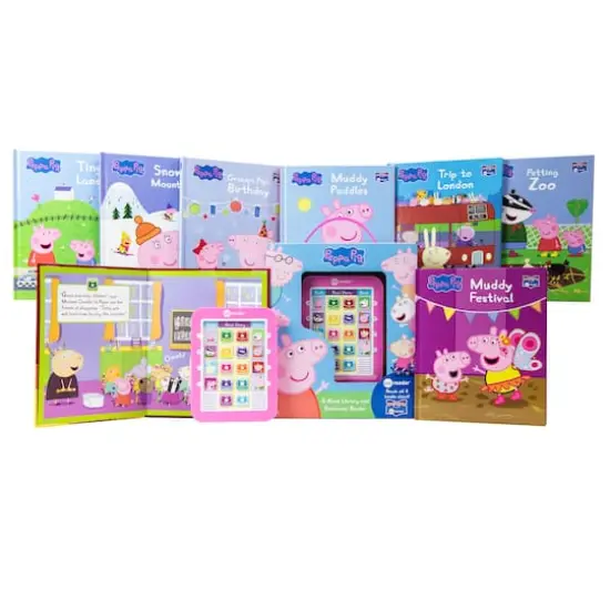 PI Kids Me Reader&reg; Peppa Pig 8 Book Library & Reader Set {1}
