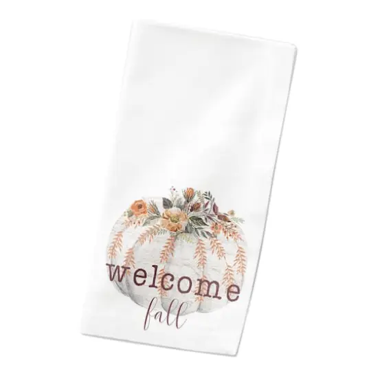 10" Wood Pumpkin Napkin {3}