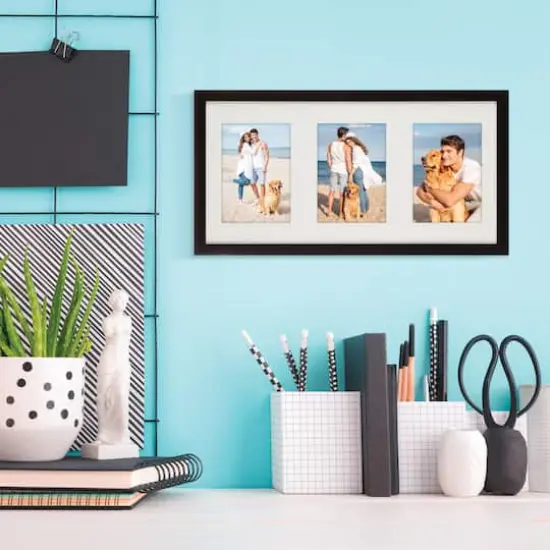 Aspect 3 Opening 5" x 7" Black Collage Frame by Studio D&eacute;cor&reg; {7}