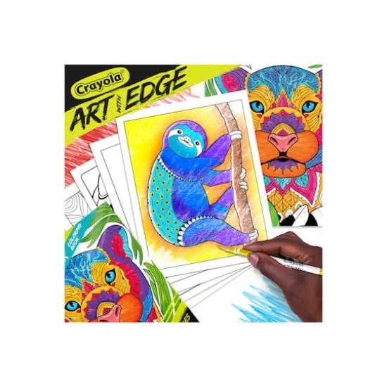 Crayola&reg; Art With Edge Animal Ink Coloring Book {6}