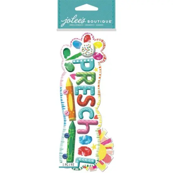 Jolee's Boutique Themed Embellishment-Preschool {3}