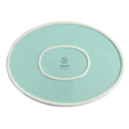 Martha Stewart 13" Mint Ceramic Oval Baker {5}