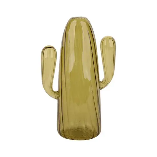 7.5" Tall Glass Cactus by Ashland&reg; Green {1}