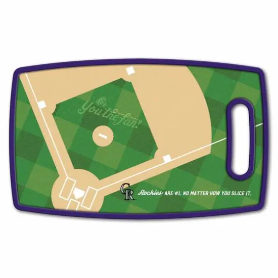 MLB Retro Series Cutting Board Colorado Rockies {5}