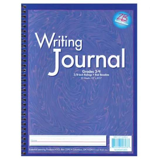 Zaner-Bloser&reg; Purple Grade 3-4 My Writing Journal, 6ct. {3}