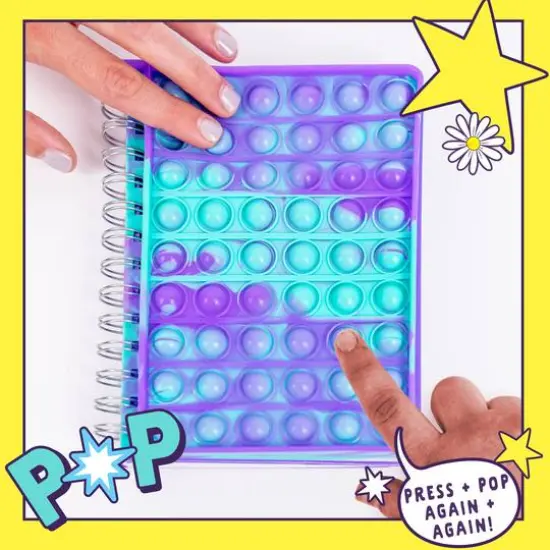 Horizon Fidgiwear Poppable Purple Journal {7}