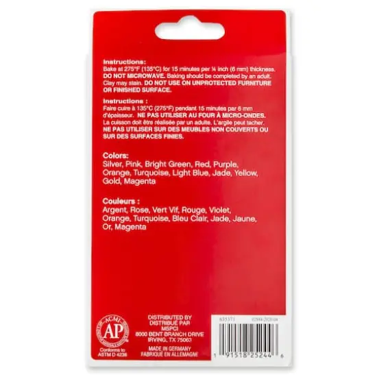 Bright Colors Oven Bake Clay by Craft Smart&reg; {7}