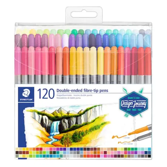 Staedtler&reg; Fiber Tip Pen Set {7}