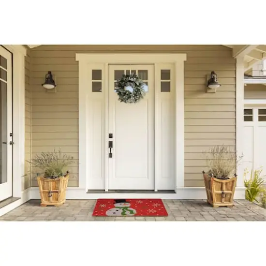 DII&reg; Snowman Doormat {3}