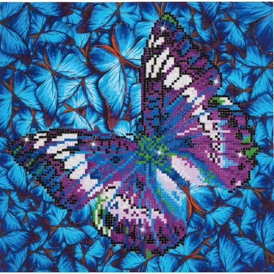 Diamond Dotz&reg; Flutter By Mauve Diamond Painting Artwork Kit {1}
