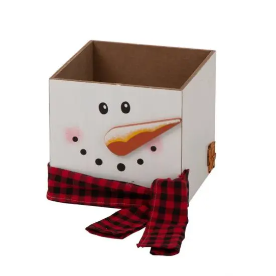 Glitzhome® 36" Double-Sided Snowman & Scarecrow Porch Décor {7}