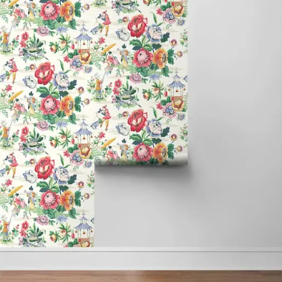 Surface Style Travel Diary Peel & Stick Wallpaper Chiffon {6}