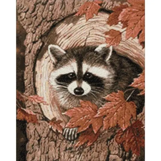 Crafting Spark Racoon in the Tree Diamond Painting Kit {1}