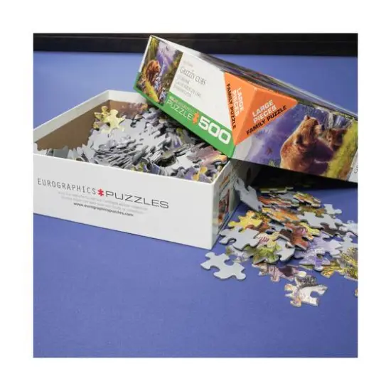 Jan Patrik - Grizzly Cubs Large Pieces Family Puzzle: 500 Pcs {6}