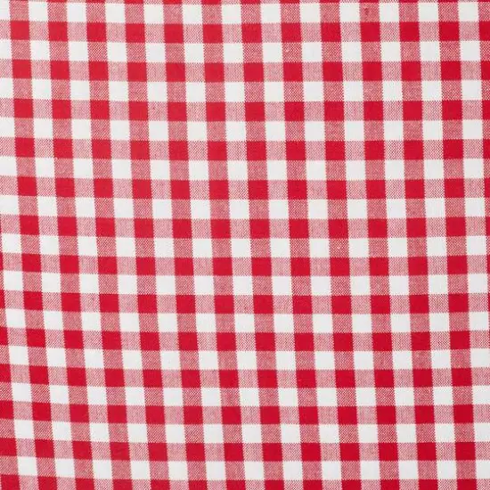 DII&reg; Tango Red Gingham Check Cloth Dinner Napkins, 6ct. {7}