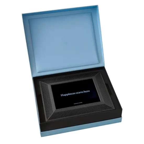 Aura Frames Black Onyx Smith Frame with Speaker {7}