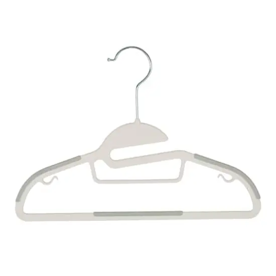 Simplify Kids Collar Saver Ultimate Hangers, 12ct. White {4}