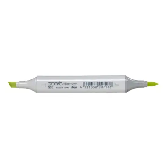 Copic&reg; Sketch Marker, Greens G20 Wax White {1}