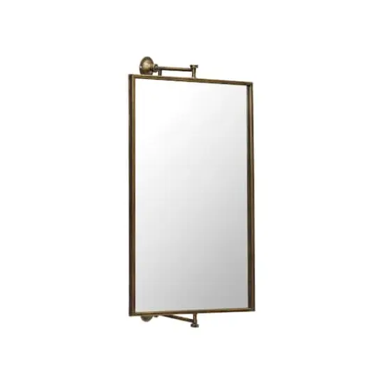 Hello Honey&reg; 28" Metal Swivel Wall Mirror {4}