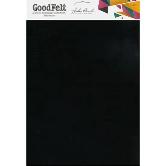 John Bead Good Felt Beading Foundation Black {1}