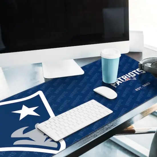 Logo Series Desk Pad New England Patriots {5}