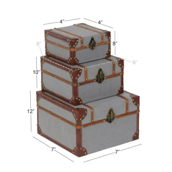 Gray Wood Traditional Box Set {7}