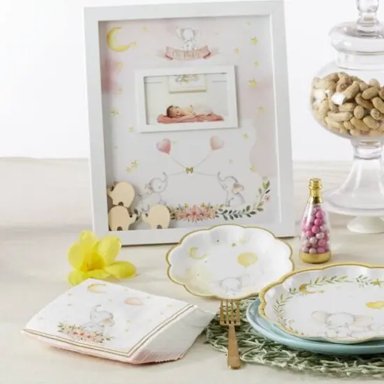 Kate Aspen&reg; Pink Elephant Baby Shower Napkins, 30ct. {7}