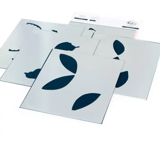 Pinkfresh Studio Butterflies Stencils Set {1}