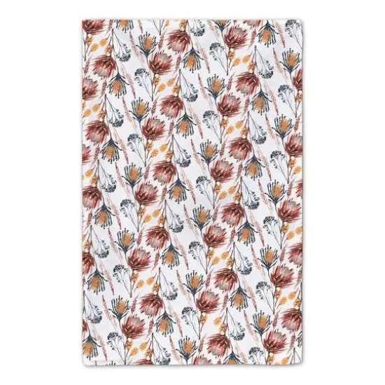 Spicy Floral Arrangement 16" x 25" Towel Set {6}