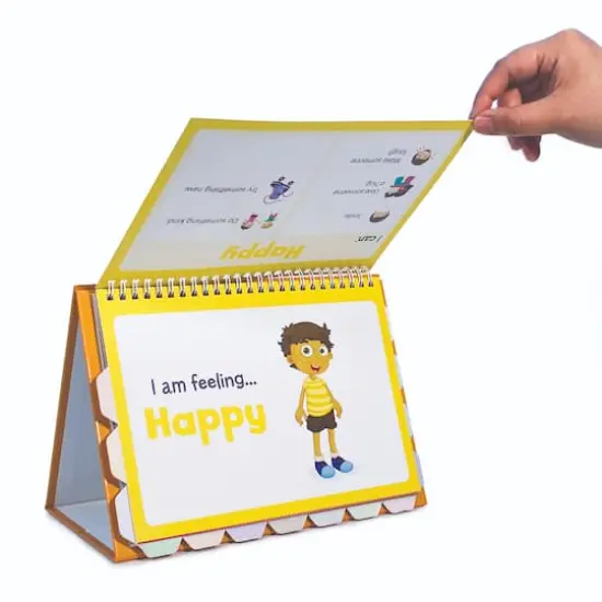 Junior Learning&reg; Feelings Flips Educational Flip Card Set {5}