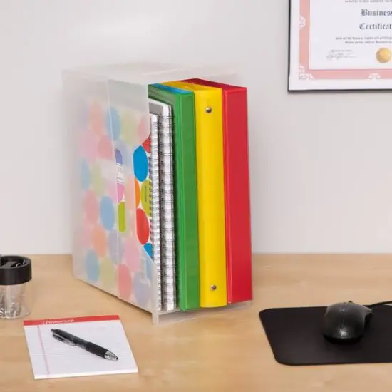 IRIS&reg; Medium Open Top Plastic File Box {6}