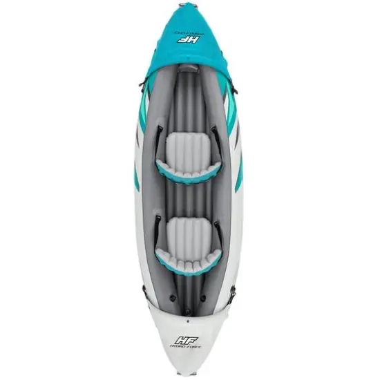 Bestway 11.5ft. Hydro-Force Voyager X4 Inflatable Raft Set {4}