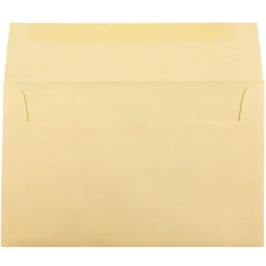 JAM Paper A10 Parchment Invitation Envelopes, 50ct. Antique Gold {4}