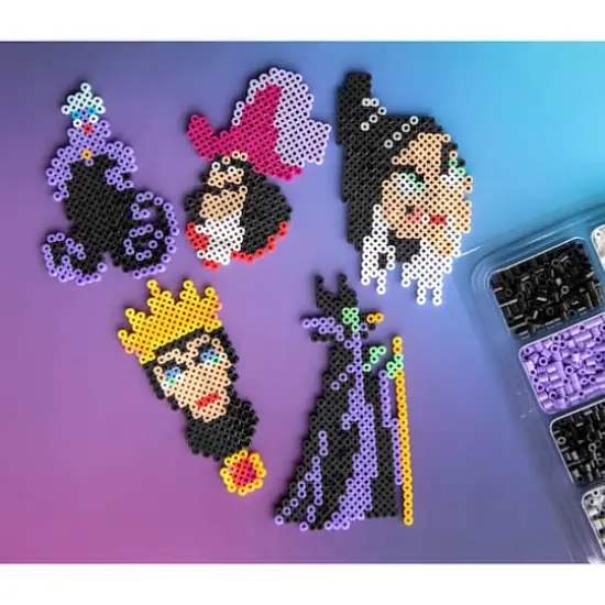 Perler&reg; Disney Villains Deluxe Fused Bead Kit {3}