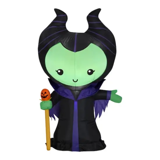 Airblown&reg; Disney&reg; 3.5ft. Stylized Maleficent Halloween Decoration {1}