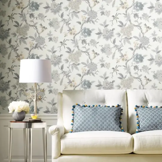 RoomMates Gray & Taupe Gray Candid Moments Peel & Stick Wallpaper {3}
